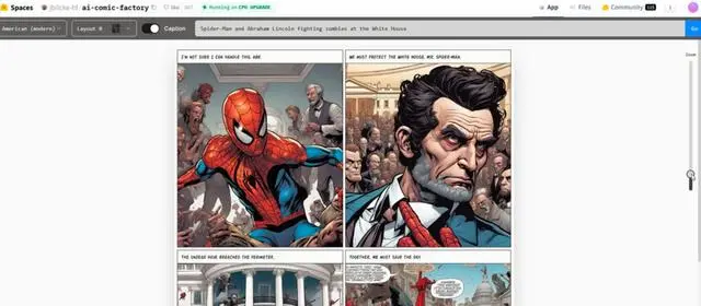 AI Comic Factory 漫画大师的造梦软件！免费的